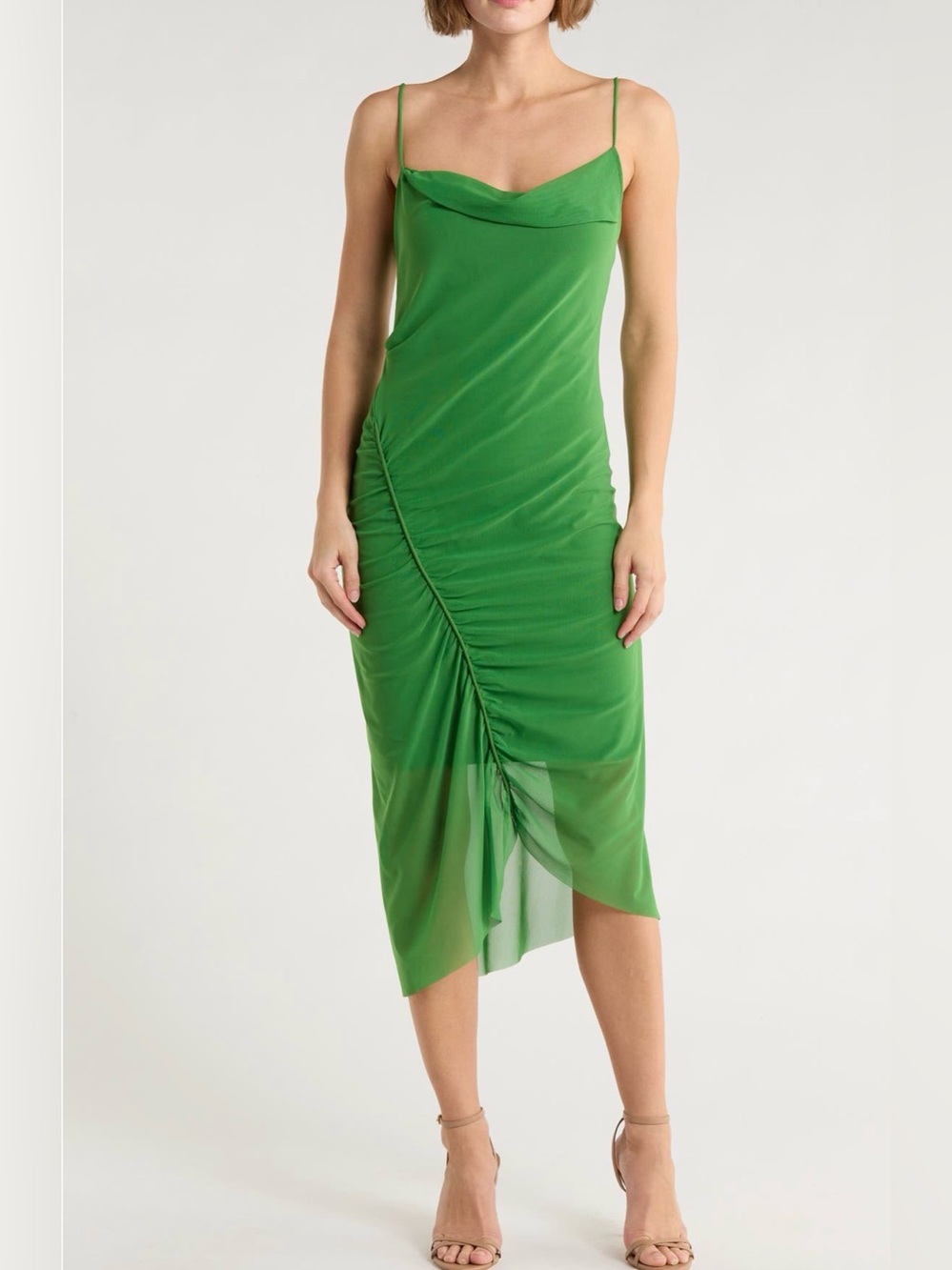All Saints Ulla Mesh Slip Dress